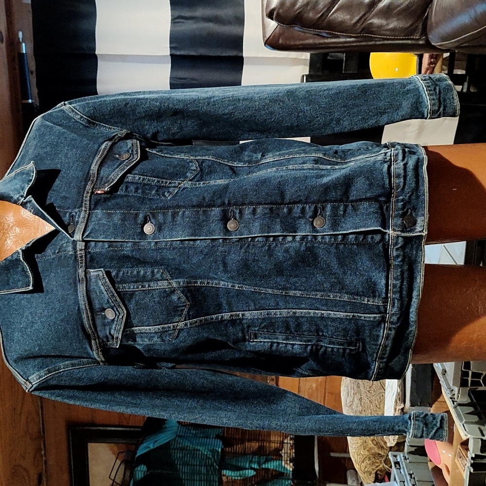 Levi Straus & Co Button Up Trucker Jean Jacket Size XL